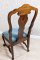XIX-wieczne francuskie krzesło dębowe