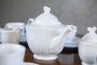 Bogucice Tea Set for 6 People - Perla White