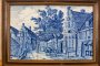 Grafika ceramiczna w ramie