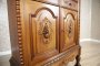 Renaissance Revival Walnut Cabinet circa 1900