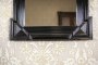 20th-Century Mirror in Dark Pine Frame