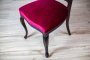 Set of Four Chairs with Openwork Backrests