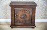 19th-Century Oak Cabinet