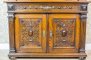 Eclectic Oak Cupboard from the 19th Century