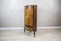 20th-Century Intarsiated Corner Cabinet