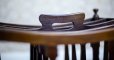 Wooden Newspaper Holder from the Mid. 20th Century