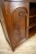 Early 20th-Century Oak Commode with Art Nouveau Motifs