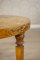 Birch Veneer Round Coffee Table Circa 1930