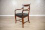 Set of Biedermeier Mahogany Armchairs