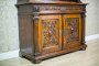 Eclectic Oak Cupboard from the 19th Century