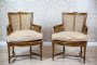 Two Rattan Armchairs from the Turn of the 19th and 20th Centuries
