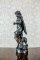 Brązowiona figurka pasterza - H. F. Moreau