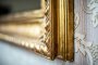 Mirror in a Rectangular, Gold Frame