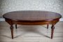 Oval Oak Coffee Table