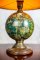 19th-Century Lamp with the Motif of the Planet