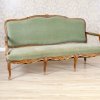 French Walnut Sofa in the Baroque Revival Style, Late 19th Century