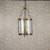 Lampa wisząca z połowy XX wieku