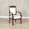 Mahoniowy fotel w stylu biedermeier