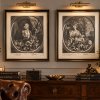 18th-Century Set of Engravings Signed by M. E. and J. J. Ridinger