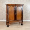 XIX-wieczny holenderski kabinet dębowy