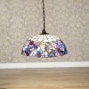 Lampa wisząca w stylu Tiffany