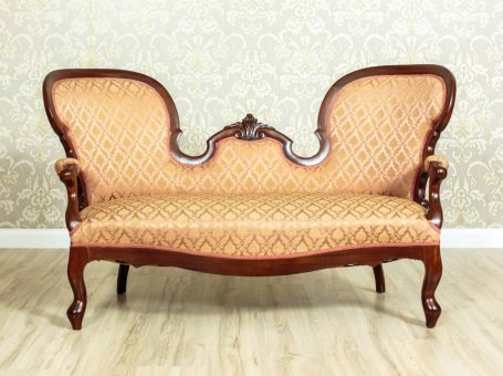 Dekoracyjna sofa z 1880 roku