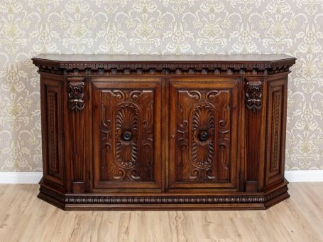 Representative Cupboard Sideboard, Circa 1900