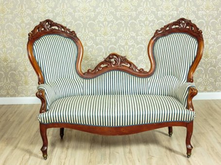 Neo-Rococo Sofa, Circa 1860