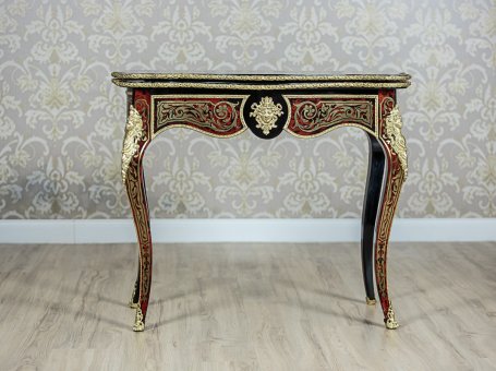 Boulle Card Table