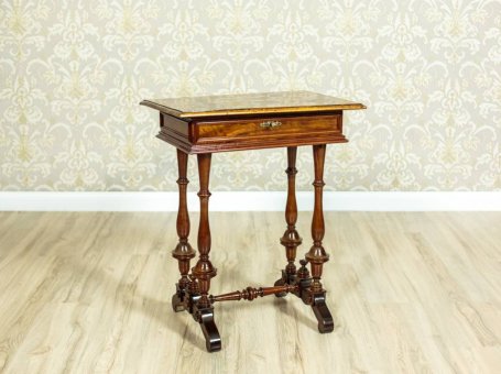 Renovated Sewing Table, Circa 1900