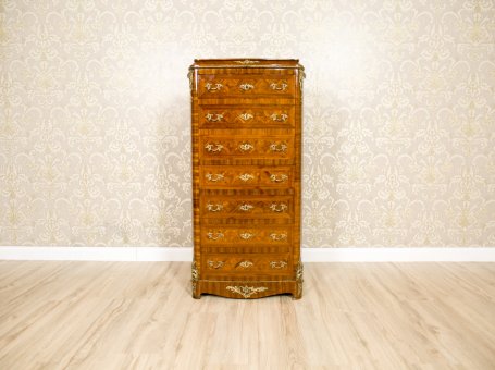 French, Neo-Rococo Dresser-Secretary Desk