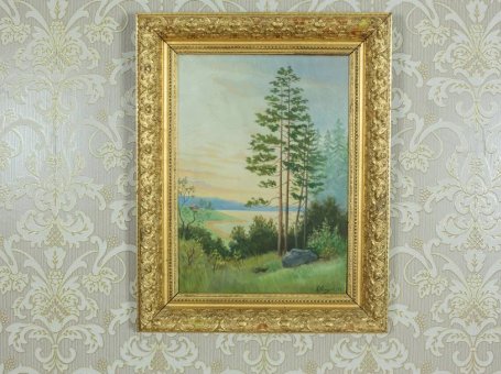 Forestal Landscape – Oil on Canvas