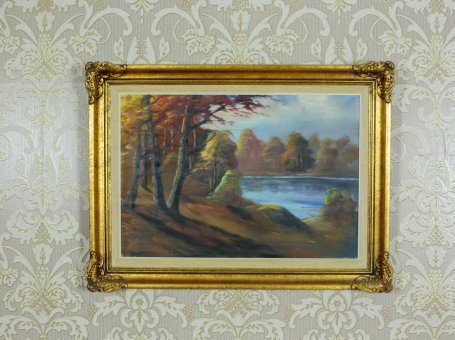 A Landscape, Oil on Canvas