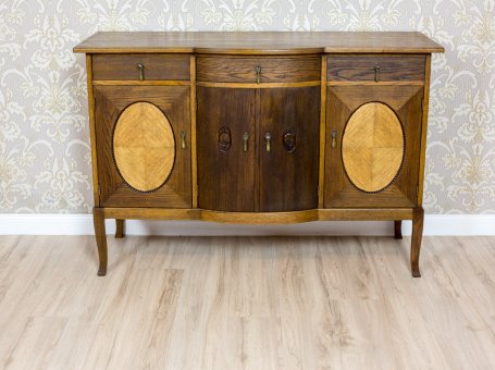 Oaken Art Nouveau Dresser