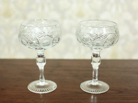 Two Crystal Glasses