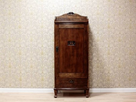 Art Nouveau Cabinet/Linen Closet, Circa 1910