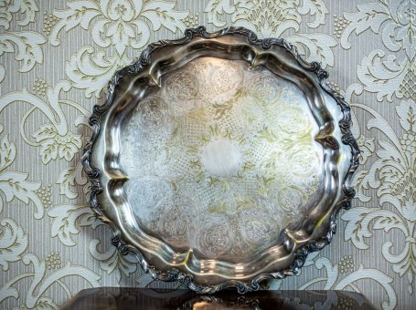 Wallace & Son Silver-Plated Tray