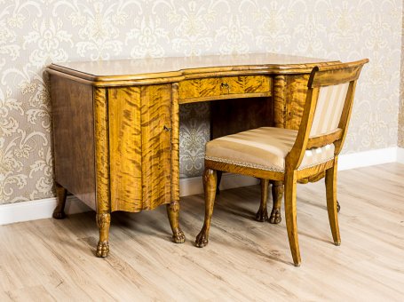 Desk with a Chair from the Interwar Period