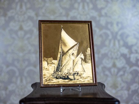 Sailing Vessel by Dufex Prints F. J. Warren