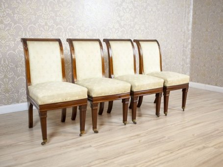 Set of Four Mahogany Chairs, Circa 1880