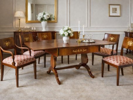 19th-Century Biedermeier Living Room Set