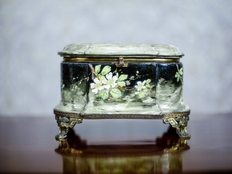 Faience Casket from the Turn of the 19th and 20th Century