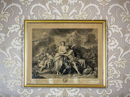 18th-Century Graphic with a Mythological Scene