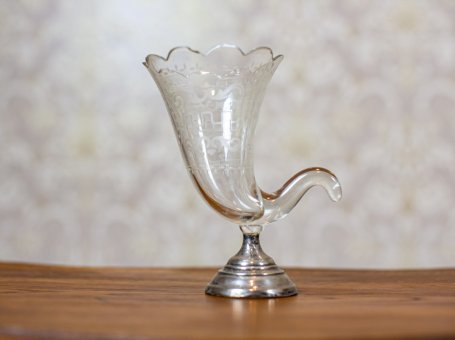 19th-Century Cornucopia-Shaped Cup