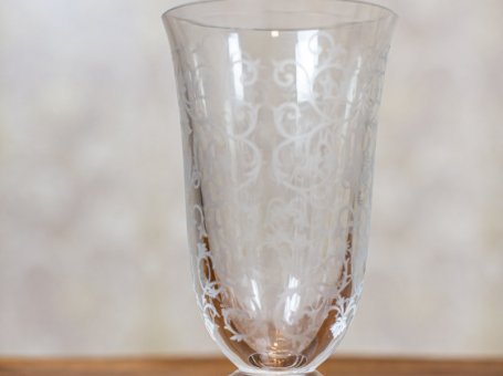 Crystal Cup with Arabesque