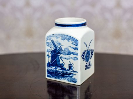 Faience Kitchen Container from Delft