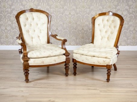 Set of 2 Armchairs