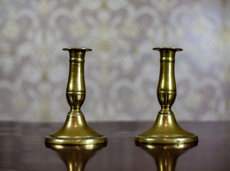 Pair of Brass Candlesticks