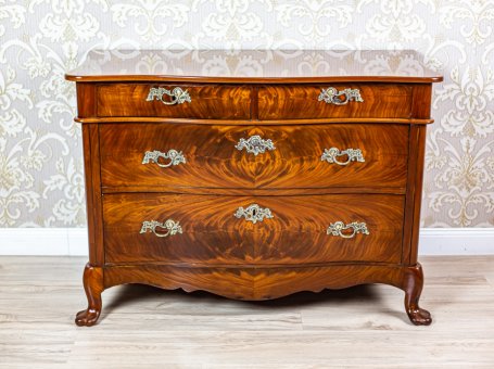 19th-Century Mahogany Dresser