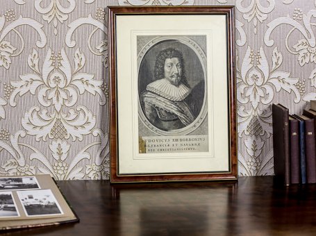Grafika/ Ludwik XIII Burbon - "Historia Niderlandów ..." - 1663 rok